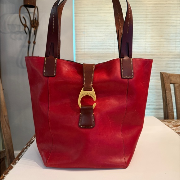 Dooney & Bourke Handbags - Dooney & Bourke Florentine Leather East-West Shopper Tote